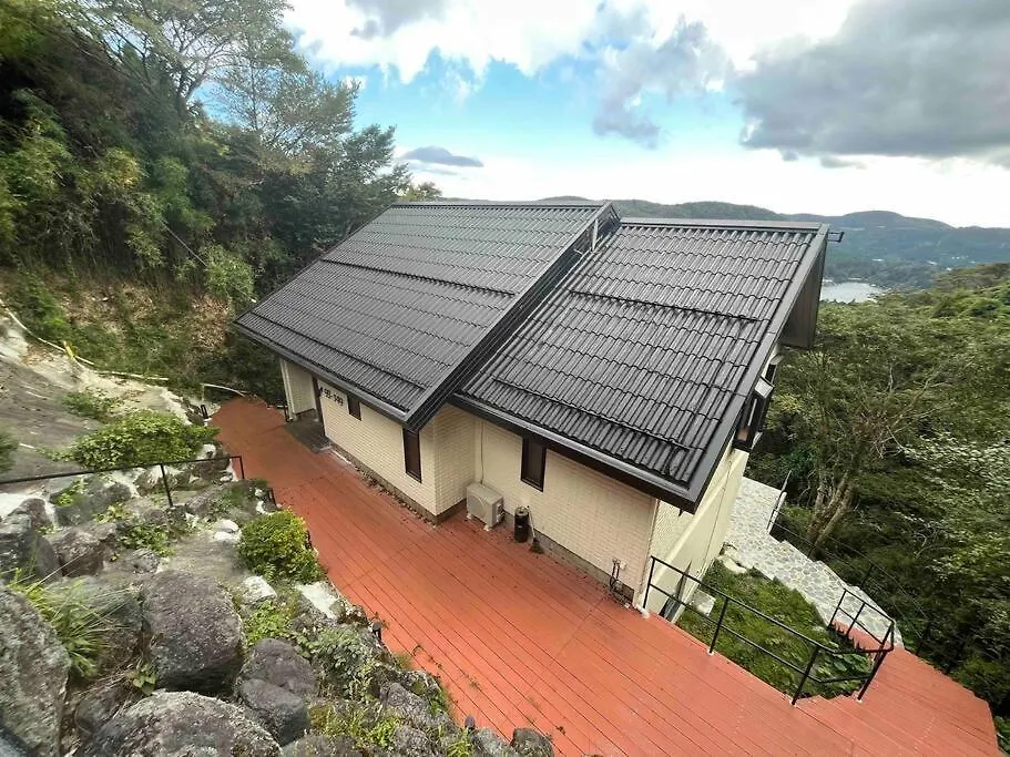דירות 箱根の絶景を一望できる広々とした展望デッキ Bbqに最適な場所 芦ノ湖の全景を一望 花火鑑賞湖水 האקונה